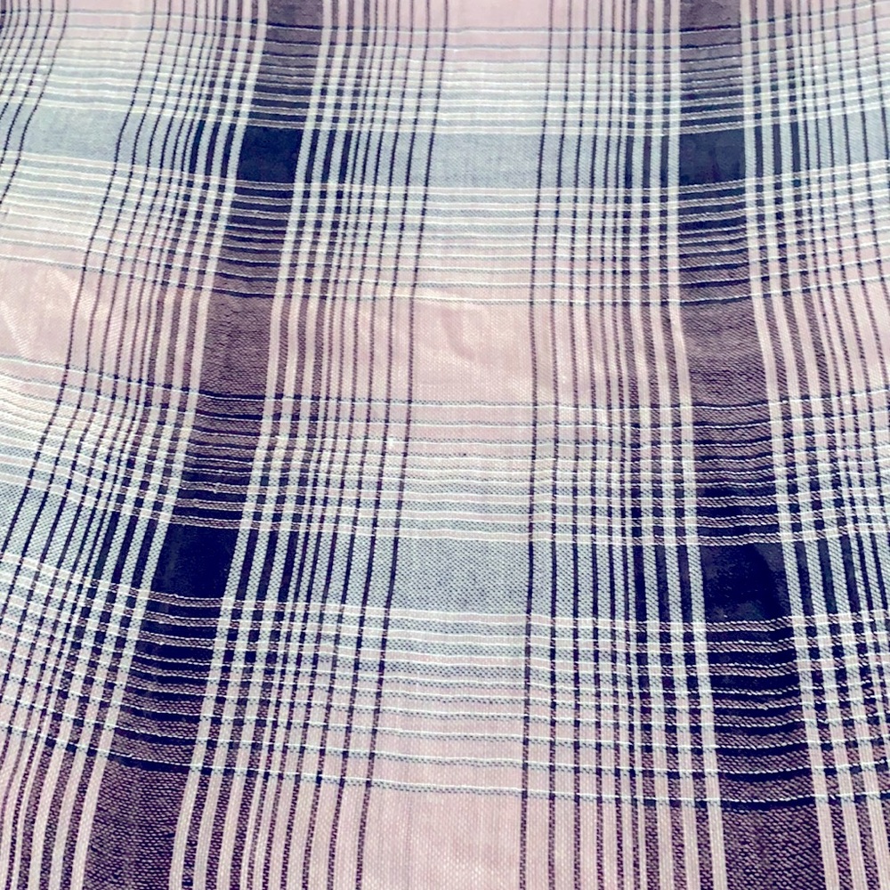 Ann Taylor Loft scarf. Purple and silver.